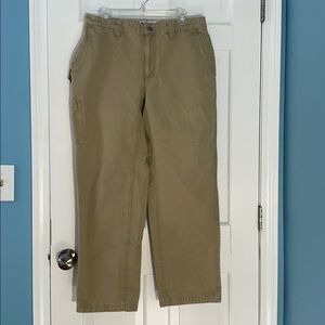 Men’s Columbia Canvas Pants size 33x30 Khaki